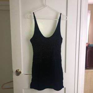 Urban Outfitters Velvet Mini Dress